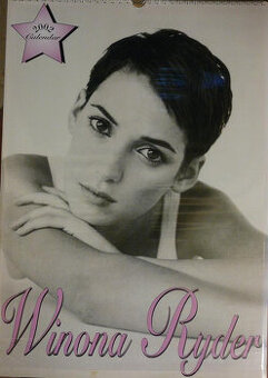 Kalendář Winona Ryder