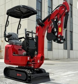 minibagr, bagřík, pásový bagr, rypadlo , pásový minibagr