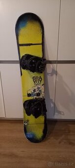 Snowboard Gravity 130 cm, vč. vázání