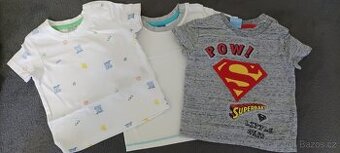 Set triček vel. 74/80