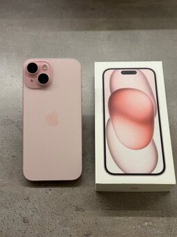 Apple iPhone 15, 256Gb, Pink – TOP stav