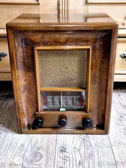 Starožitné rádio TITAN TRITON Praha, ČSR, 1936-37