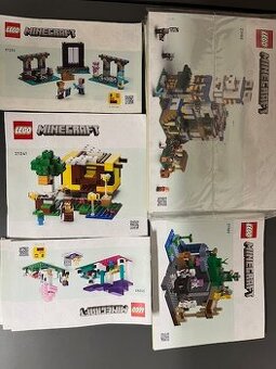 LEGO návody Minecraft
