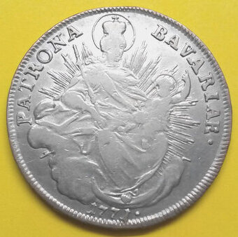 Stříbrná mince Bavorsko. Maxmilián III. Josef