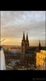 1+kk, pronajem v centru Prahy, panoramaticky vyhled na Prahu