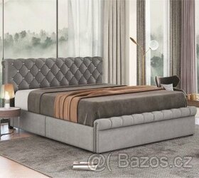 Nová manželská postel 140x200 Čalouněná postel