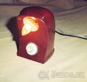 Lampička miniaturní retro 220V - 1