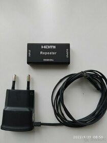 Repeater HDMI, opakovač, zesilovač signálu - 1