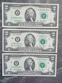 Dvoudolarové bankovky