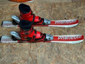 Dětské lyže Phantom 80 cm + lyžáky Rossignol 18.5