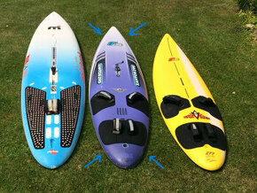 Plovák na windsurfing F2 Xantos, 127 l