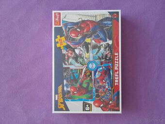 Puzzle Spiderman, 160 dílků, 4 obrázky
