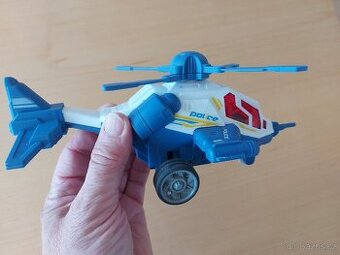 Policejní vrtulník 20 cm - 1