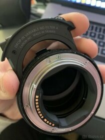 Canon EF na RF s Drop-In ND filtrem