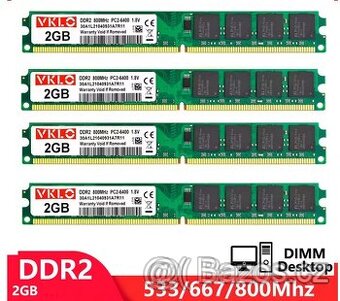 Paměť 8GB DDR2 800MHz 4x2GB PC2-6400-CL6