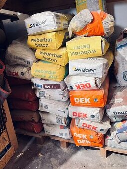 Beton , písek , cement