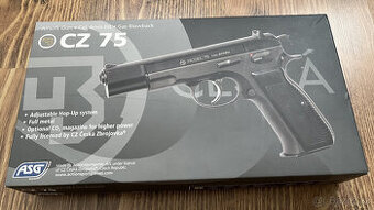 Airsoftová pistole CZ 75 - ASG celokov