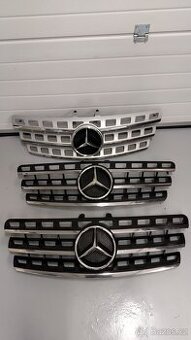 Přední mřížky (masky) na Mercedes-Benz ML - w164, Facelift