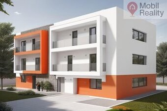 Novostavba 3+kk 79,8m2, balkon, parkovací stání