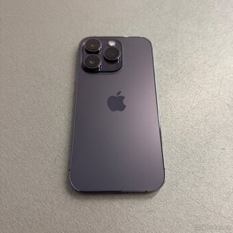 iPhone 14 Pro 256GB fialový, bez škrábance, záruka