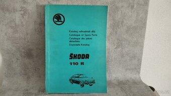 Katalog náhradních dílu na ŠKODA 110R, 110 R erko.