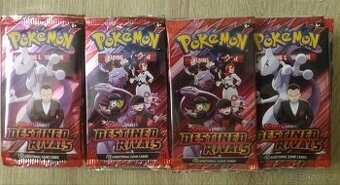 30×Pokemon Booster DESTINED RIVALS rozbaleny
