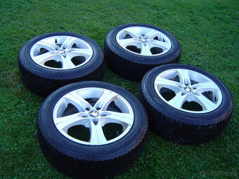 4X ZIMNÍ HLINÍKOVÁ KOLA ŠKODA OCTAVIA III,II 205/55 R16 .