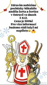 Mikuláš, čert a anděl