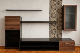 Obývací stěna a konferenční stolek