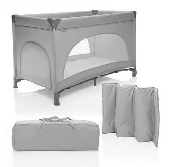 Cestovní postýlka Zopa NANNY s polohováním - šedá