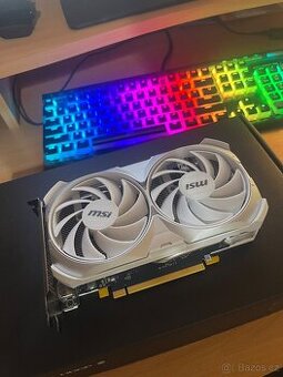 Grafická karta MSI GeForce RTX 4060 VENTUS 2X OC 8GB WHITE