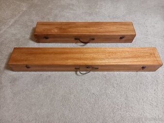 Dřevěná krabice / pouzdro / futrál