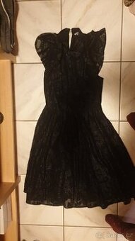 Luxusní společenské i plesové černé šaty z H&M, vel. 38