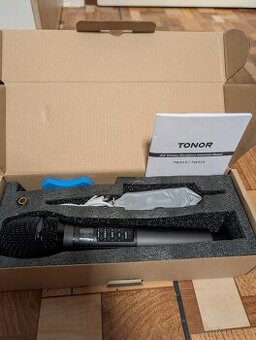 BEZDRÁTOVÝ MIKROFON TONOR tw515 korekce zvuku