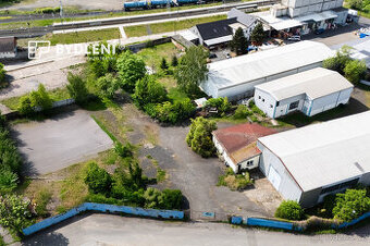 Průmyslový areál v Krupce, pozemek 5298 m²