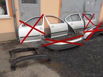 Karosářské díly Škoda Octavia II sedan