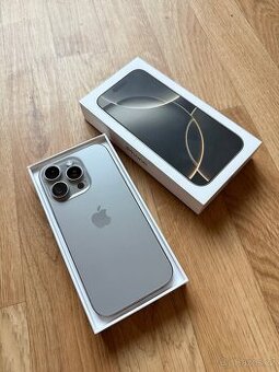 Apple iPhone 16 Pro 128GB přírodní