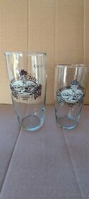 Pivní sklenice pivovaru Děčín 0.5l -250kč 0,3l -200kč