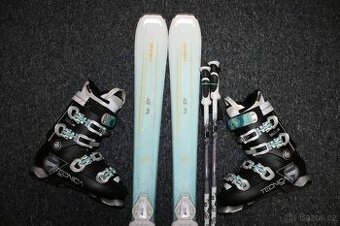 dámske lyže Head Joy 158 cm , drevene jadro , graphene