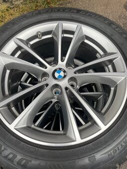 Originální zimní ALU kola BMW R17 + pneu Dunlop