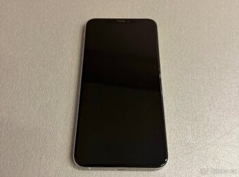 iPhone XS Max 64GB bílý, pěkný stav, 12 měsíců záruka