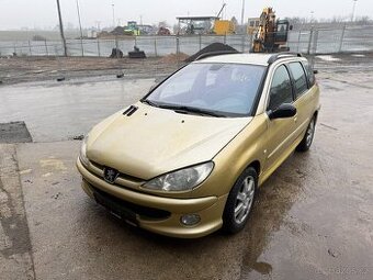 Náhradní díly - Peugeot 206 SW 2.0i 100kW r.v. 2003