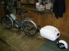 Tažné zařízení na přívěsný vozík PAV na Stadion