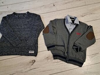 2 svetry vel.122/128