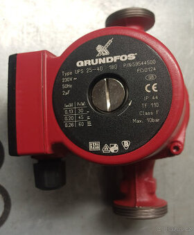 Čerpadlo GRUNDFOS UPS 25-40 180 59544500 Mokroběžné oběhové