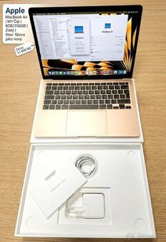 Macbook Air 13 palců M1 chip 8 GB RAM | 256 SSD | TOP stav