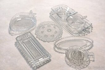 Skleněná servírovací sada – 8 ks