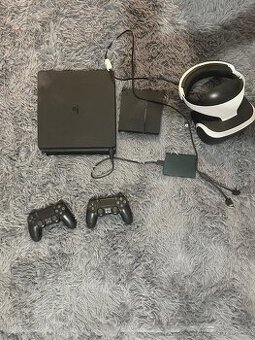 PS4 slim+VR+Hry