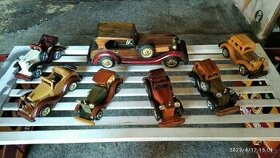 Dřevěné modely aut - 1
