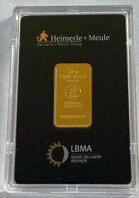 Heimerle + Meule Investiční zlatý slitek 5g - 1